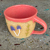 Ceramic Mushroom Mugs by Mehgan on the Moon
