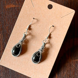 Handcrafted Cabochon Earrings by Gemstone Jackalope