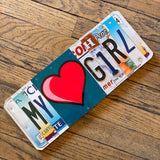 License Plate Signs by the Lost Highway Sign Company