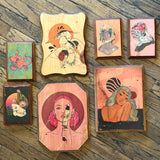 Art Print Plaques by Pretty Dead Stuff