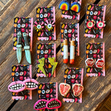 Hand Painted Earrings by Tracy Brown