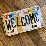 License Plate Signs by the Lost Highway Sign Company