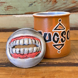 Hand-Painted Coin Jars by Isaac Lange