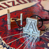 U of A Wildcat Cufflinks by Heliotrope