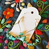 Handcrafted Turquoise Earrings by Gemstone Jackalope