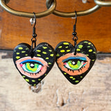 Hand Painted Earrings by Tracy Brown
