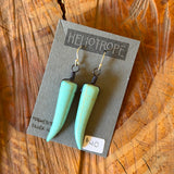 Gemstone & Crystal Earrings by Heliotrope*