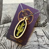 Cross-stitched Pendant Necklaces by The Stitching Hour