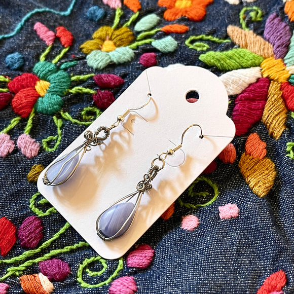 Handcrafted Cabochon Earrings by Gemstone Jackalope