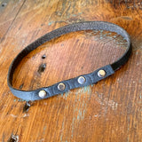 Leather Slip-On Bracelets by Misa Gonzales