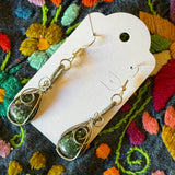 Handcrafted Cabochon Earrings by Gemstone Jackalope