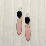 Enameled Two-Piece Earrings by Little Toro Designs