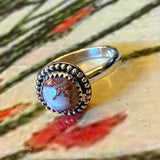Opal Rings by Forged Silver Dust