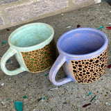 Ceramic Spotted Mugs by Mehgan on the Moon