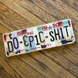 License Plate Signs by the Lost Highway Sign Company