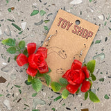 Toy Shop Earrings by Tough Kitty Designs