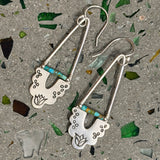 Papel Picado Earrings by Cactus Bloom Design
