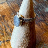 Agate Snake Rings by Forged Silver Dust