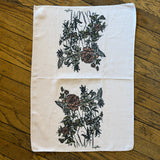 Flora Sisters Tea Towel by Marcy Ellis