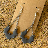 Handmade Halloween Earrings by Gemstone Jackalope