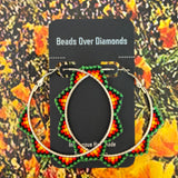 Flower Petal Hoops by Beads Over Diamonds