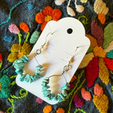 Handcrafted Turquoise Earrings by Gemstone Jackalope