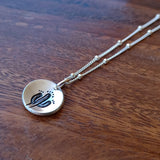 Round Desert Flora Pendants by Cactus Bloom Design