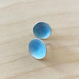 Enameled Dot Earrings by Little Toro Designs