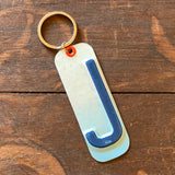License Plate Key Ring by The Lost Highway Sign Company