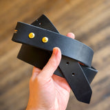 Leather Belts by Misa Gonzales