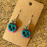 Handmade Halloween Earrings by Gemstone Jackalope