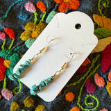 Handcrafted Turquoise Earrings by Gemstone Jackalope