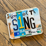 License Plate Signs by the Lost Highway Sign Company