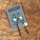 Turquoise Earrings by Heliotrope