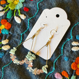 Handcrafted Pride Earrings by Gemstone Jackalope