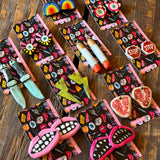 Hand Painted Earrings by Tracy Brown