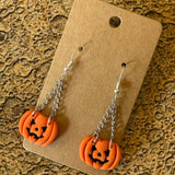 Handmade Halloween Earrings by Gemstone Jackalope