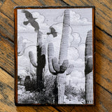 Cactus Overlay Plaques by DDco Design
