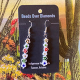 Flower Bead Earrings by Beads Over Diamonds