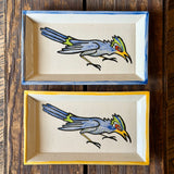 Ceramic Roadrunner Plates by Tu Kaets Studios