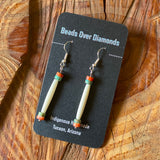 Turquoise Earrings by Beads Over Diamonds
