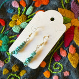 Handcrafted Turquoise Earrings by Gemstone Jackalope