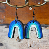 Hand Painted Earrings by Tracy Brown