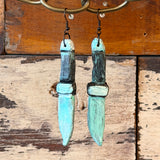 Hand Painted Earrings by Tracy Brown