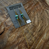 Turquoise Earrings by Heliotrope