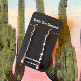 Turquoise Earrings by Beads Over Diamonds