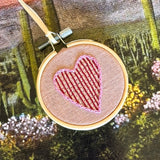 Hand Stitched Ornaments by Mehgan on the Moon