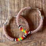 Beaded Hoops by Beads Over Diamonds