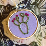 Hand Stitched Ornaments by Mehgan on the Moon