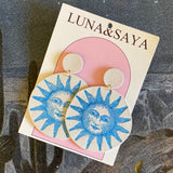 Acrylic and Polymer Earrings by Luna and Saya